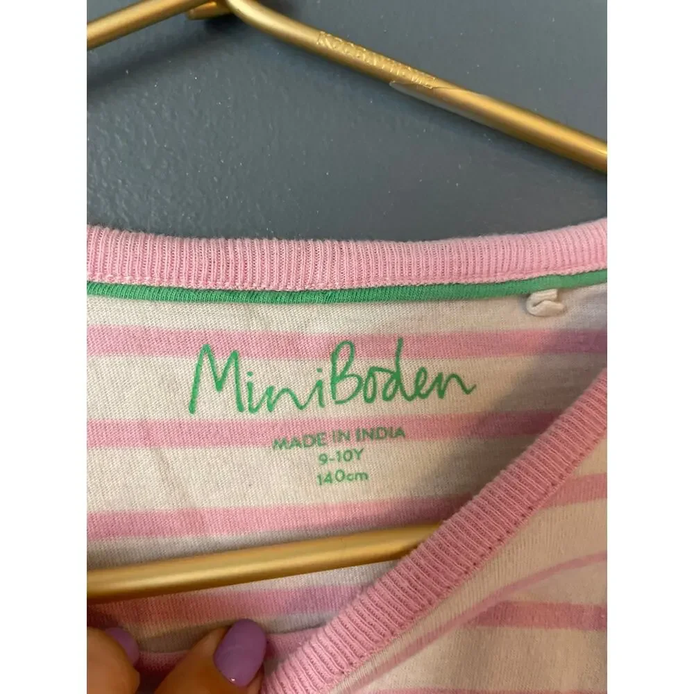 Mini boden fish‎ sequin shirt